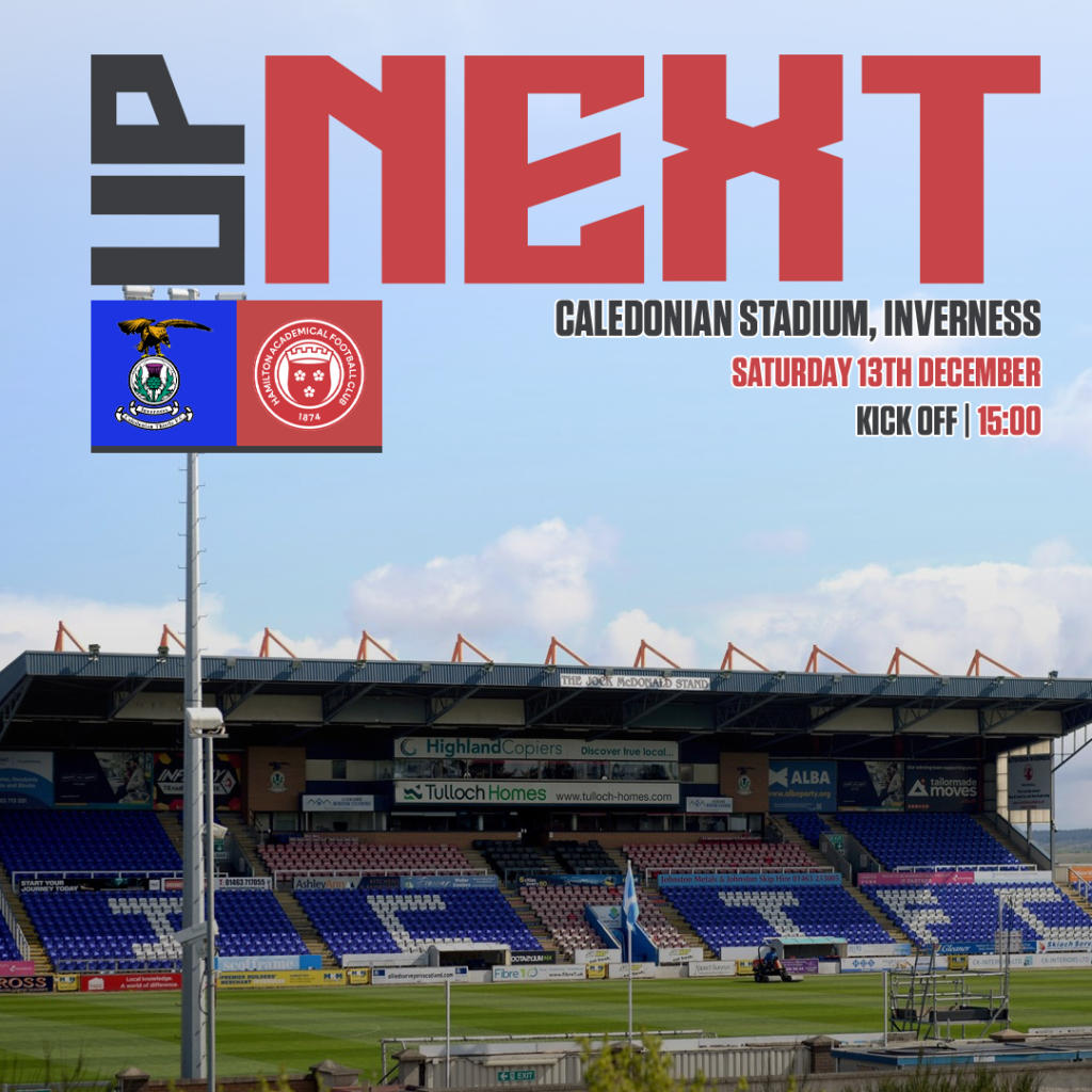 Inverness CT v Hamilton Accies | 13/12/25